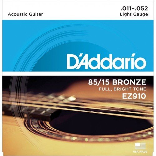D'Addario EZ 85/15 Bronze 11–52 Light (EZ910)