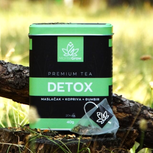 DETOX čaj: maslačak, đumbir, kopriva (limena kutija)