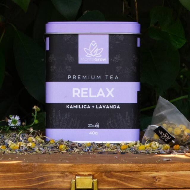 RELAX čaj: lavanda i kamilica (limena kutija)