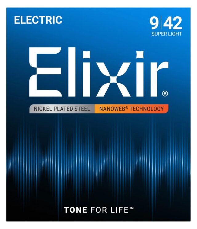 Elixir Nanoweb Electric 9–42 Super Light