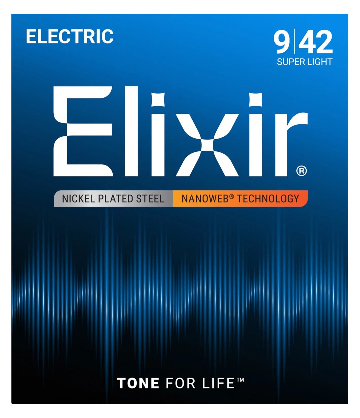 Elixir Nanoweb Electric 9–42 Super Light