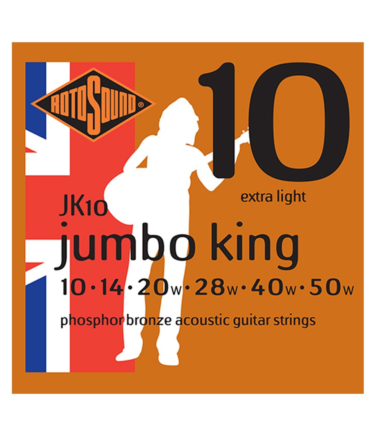Rotosound Jumbo King 10–50 Extra Light (JK10)