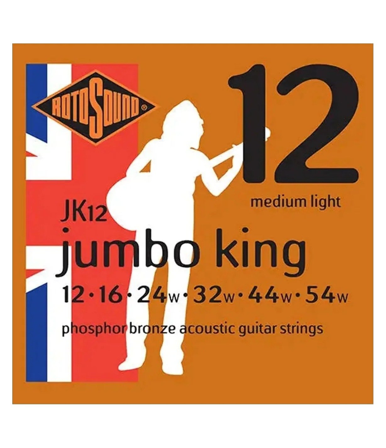 Rotosound Jumbo King 12–54 Medium Light (JK12)